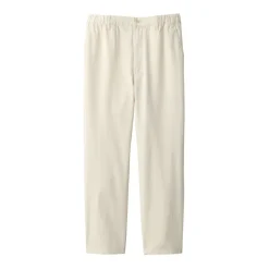 Men's Washed Denim Easy Pants - Natural