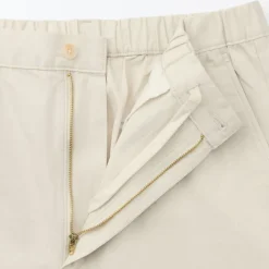 Men's Washed Denim Easy Pants - Natural