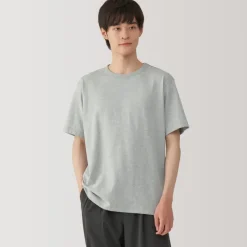 Men's Washed Heavy Weight Crew Neck Short Sleeve T-Shirt