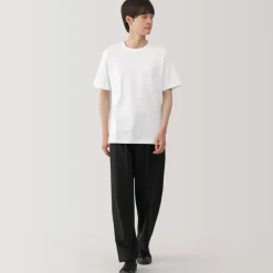 Men's Washed Heavy Weight Crew Neck Short Sleeve T-Shirt