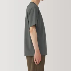 Men's Washed Heavy Weight Crew Neck Short Sleeve T-Shirt