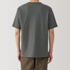 Men's Washed Heavy Weight Crew Neck Short Sleeve T-Shirt
