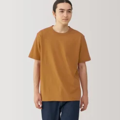 Men's Washed Heavy Weight Crew Neck Short Sleeve T-Shirt