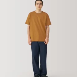 Men's Washed Heavy Weight Crew Neck Short Sleeve T-Shirt