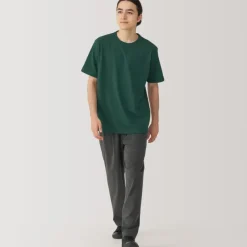 Men's Washed Heavy Weight Crew Neck Short Sleeve T-Shirt