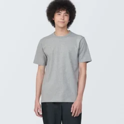Men's Washed Heavy Weight Crew Neck Short Sleeve T-Shirt