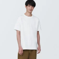 Men's Washed Heavy Weight Crew Neck Short Sleeve T-Shirt