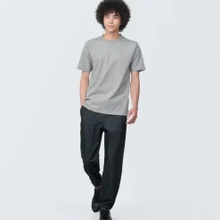 Men's Washed Heavy Weight Crew Neck Short Sleeve T-Shirt