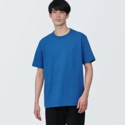 Men's Washed Heavy Weight Crew Neck Short Sleeve T-Shirt