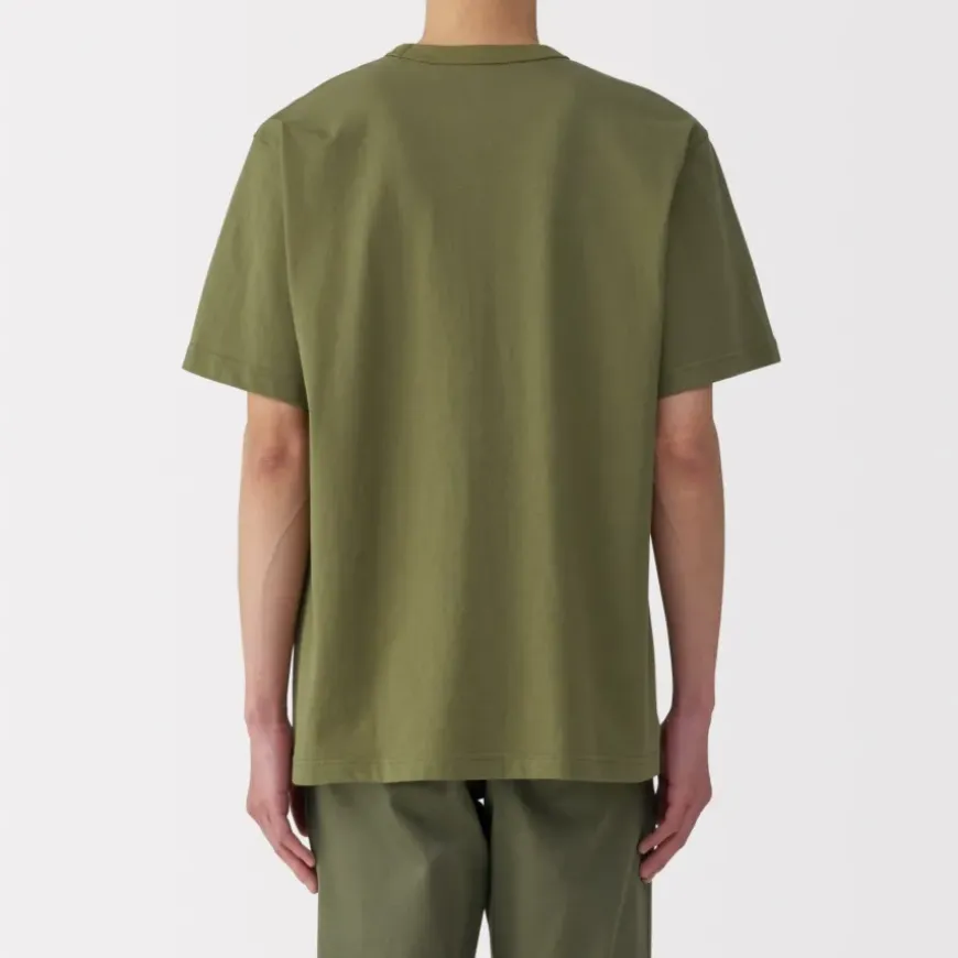 Men's Washed Heavy Weight Crew Neck Short Sleeve T-Shirt
