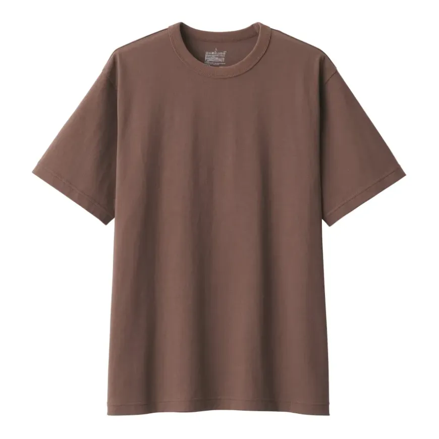 Men's Washed Heavy Weight Crew Neck Short Sleeve T-Shirt