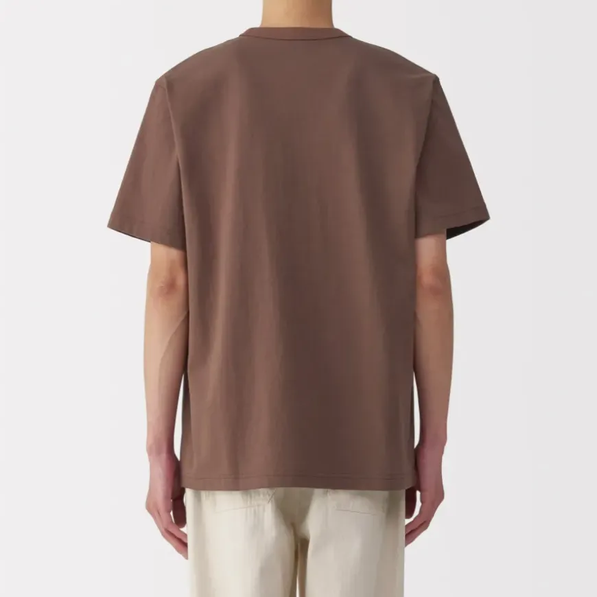 Men's Washed Heavy Weight Crew Neck Short Sleeve T-Shirt