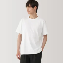 Men's Washed Heavy Weight Crew Neck Short Sleeve T-Shirt