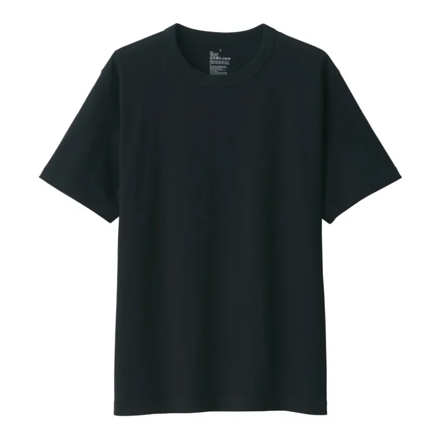 Men's Washed Heavy Weight Crew Neck Short Sleeve T-Shirt