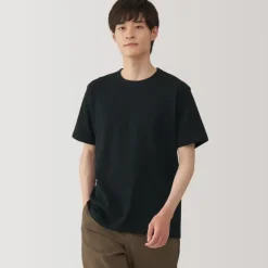 Men's Washed Heavy Weight Crew Neck Short Sleeve T-Shirt