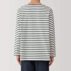 Men's Washed Heavyweight Boat Neck 9/10 Sleeve T-Shirt