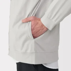 Men's Washed Jersey V-Neck Cardigan