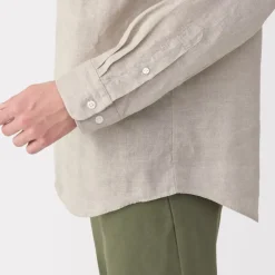 Men's Washed Linen Shirt