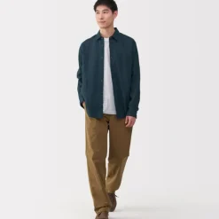 Men's Washed Linen Shirt