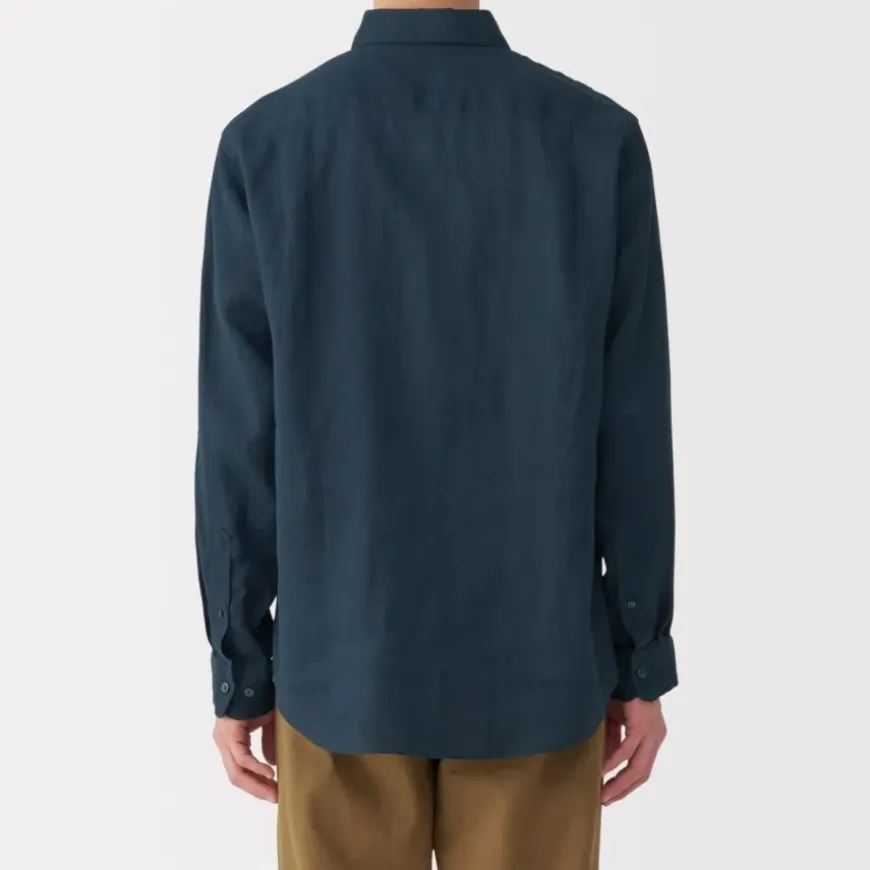 Men's Washed Linen Shirt