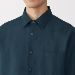 Men's Washed Linen Shirt