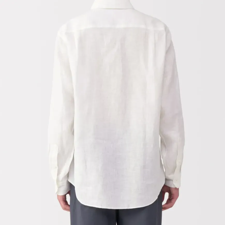 Men's Washed Linen Shirt