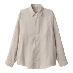 Men's Washed Linen Shirt