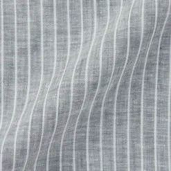 Men's Washed Linen Striped Shirt