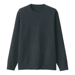 Men's Washed Milano Ribbed Crew Neck Sweater