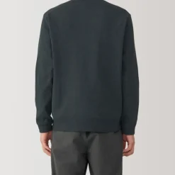 Men's Washed Milano Ribbed Crew Neck Sweater