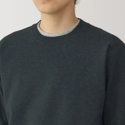 Men's Washed Milano Ribbed Crew Neck Sweater