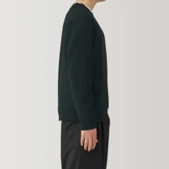 Men's Washed Milano Ribbed Crew Neck Sweater