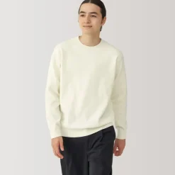 Men's Washed Milano Ribbed Crew Neck Sweater