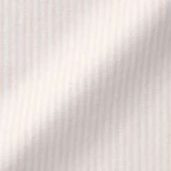 Men's Washed Oxford Button Down Long Sleeve Striped Shirt