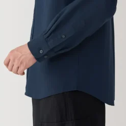 Men's Washed Oxford Button Down Long Sleeve Shirt