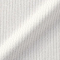 Men's Washed Oxford Button Down Short Sleeve Striped Shirt