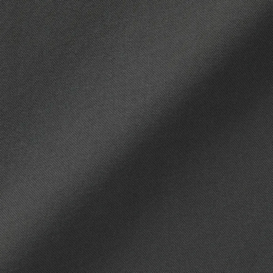 Men's Washed Oxford Stand Collar Long Sleeve Shirt