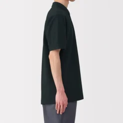 Men's Washed Pique Short Sleeve Polo Shirt