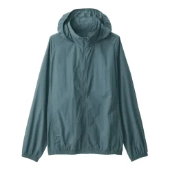 Men's Water Repellent Nylon Packable Windbreaker