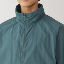 Men's Water Repellent Nylon Packable Windbreaker