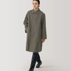 Men's Water Repellent Stand Fall Collar Coat