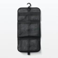 Nylon Mesh Hanging Toiletry Case