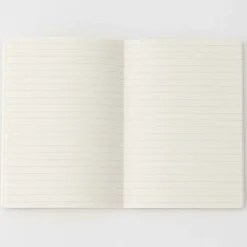 Open-Flat Dashed Grid Notebook