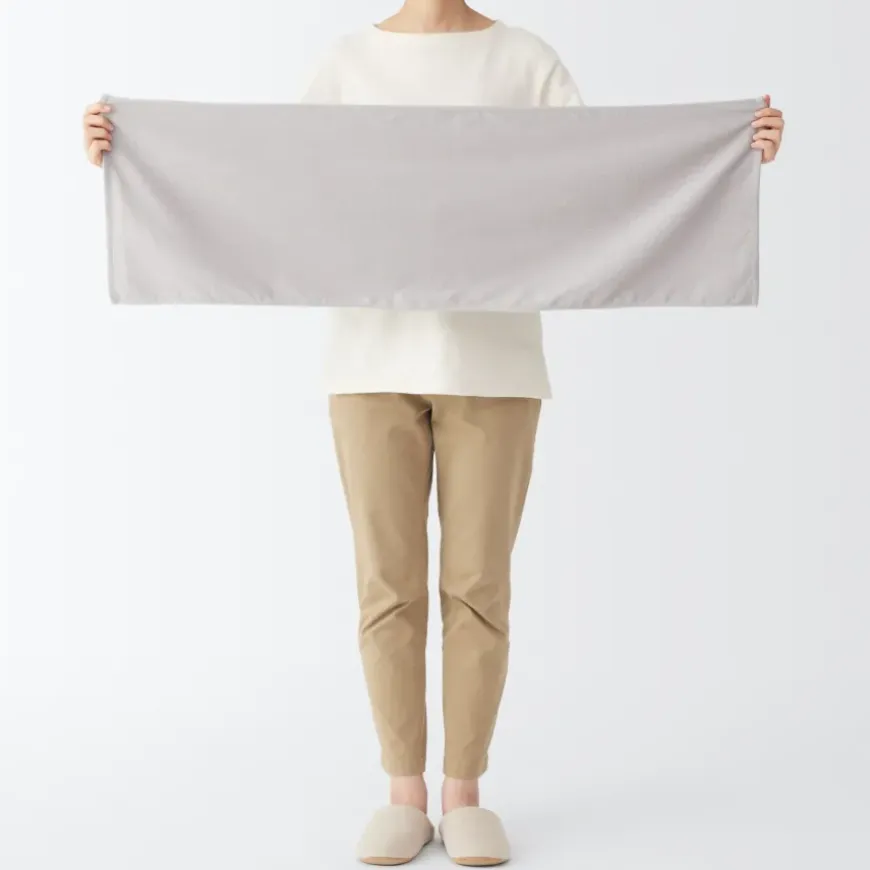 Pile Weave Long Towel (2 Piece Set)