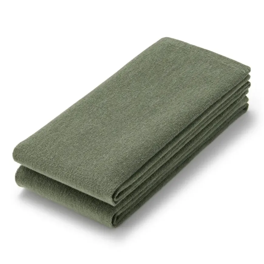 Pile Weave Long Towel (2 Piece Set)