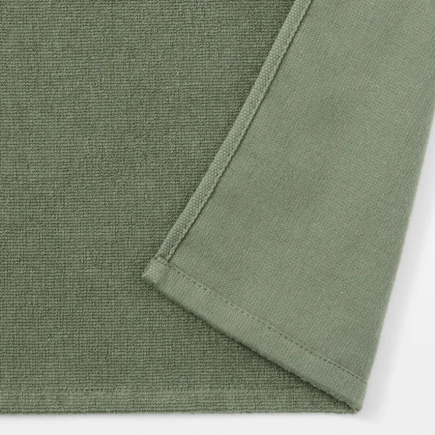 Pile Weave Long Towel (2 Piece Set)