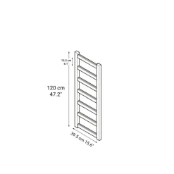 Pine Shelf Unit - Additional Frame - Medium