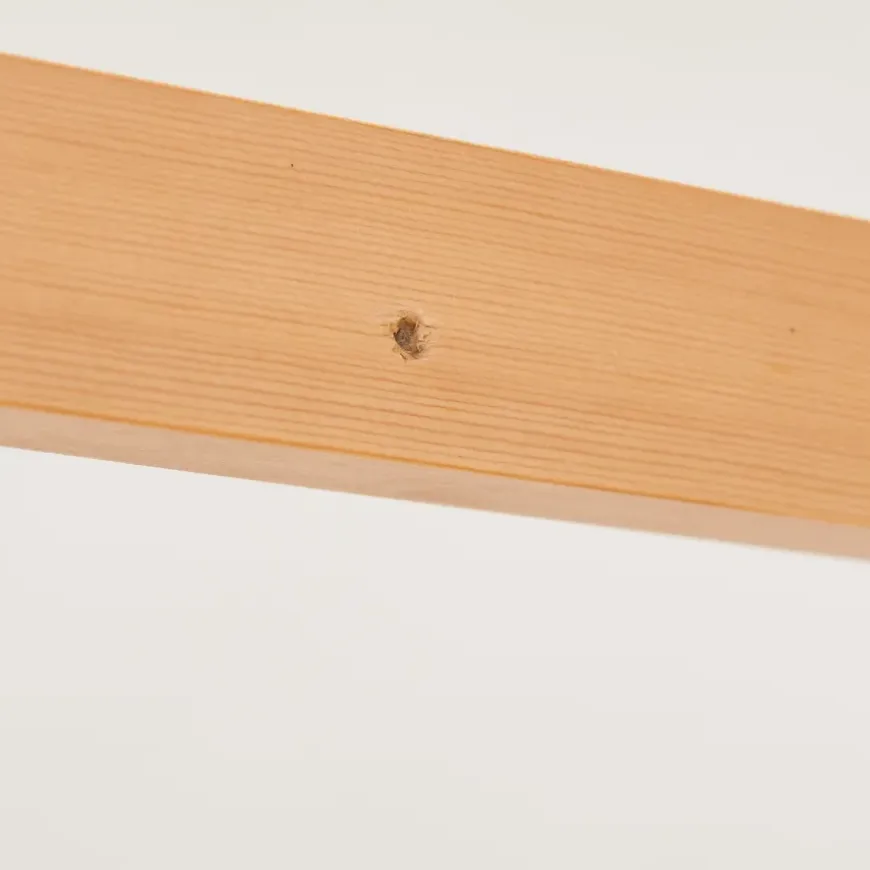 Pine Shelf Unit - Hanging Rail - Wide