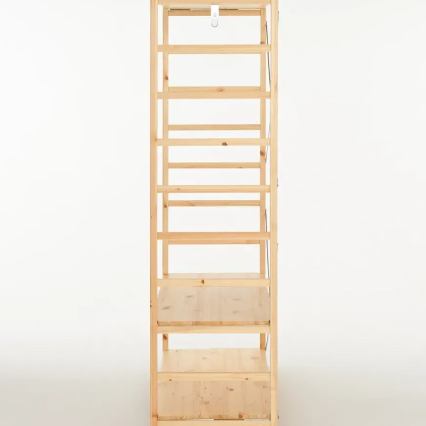 Pine Shelf Unit - Wardrobe