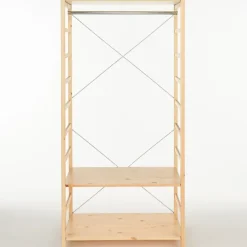 Pine Shelf Unit - Wardrobe
